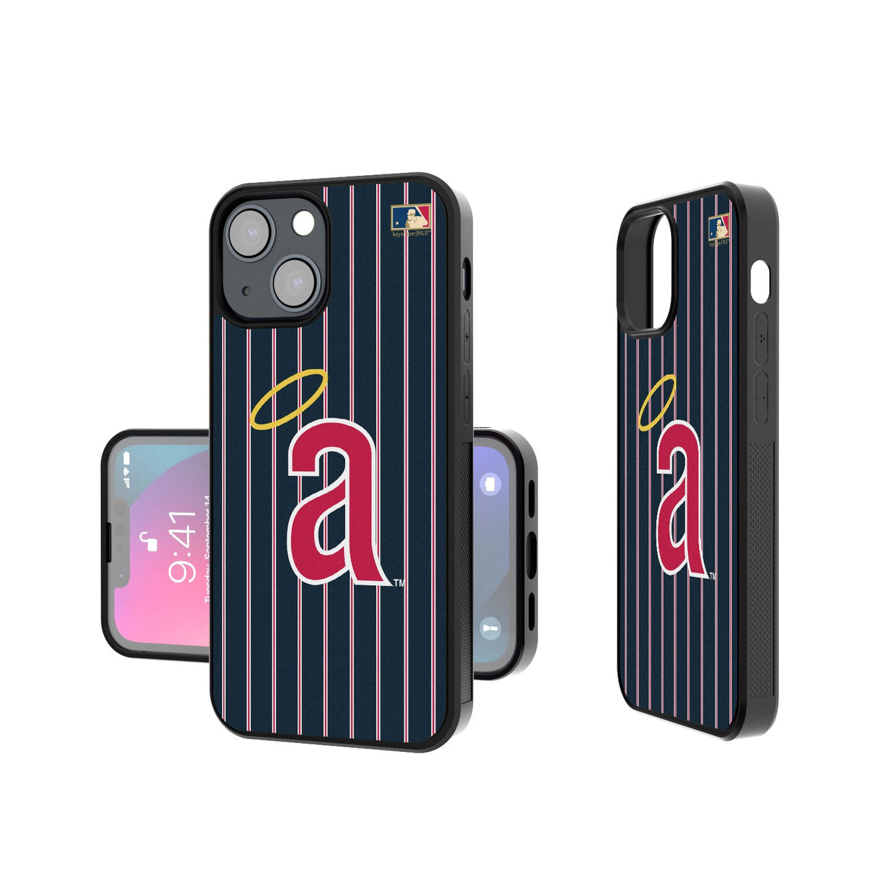 LA Angels 1971 - Cooperstown Collection Pinstripe Bumper Case-3