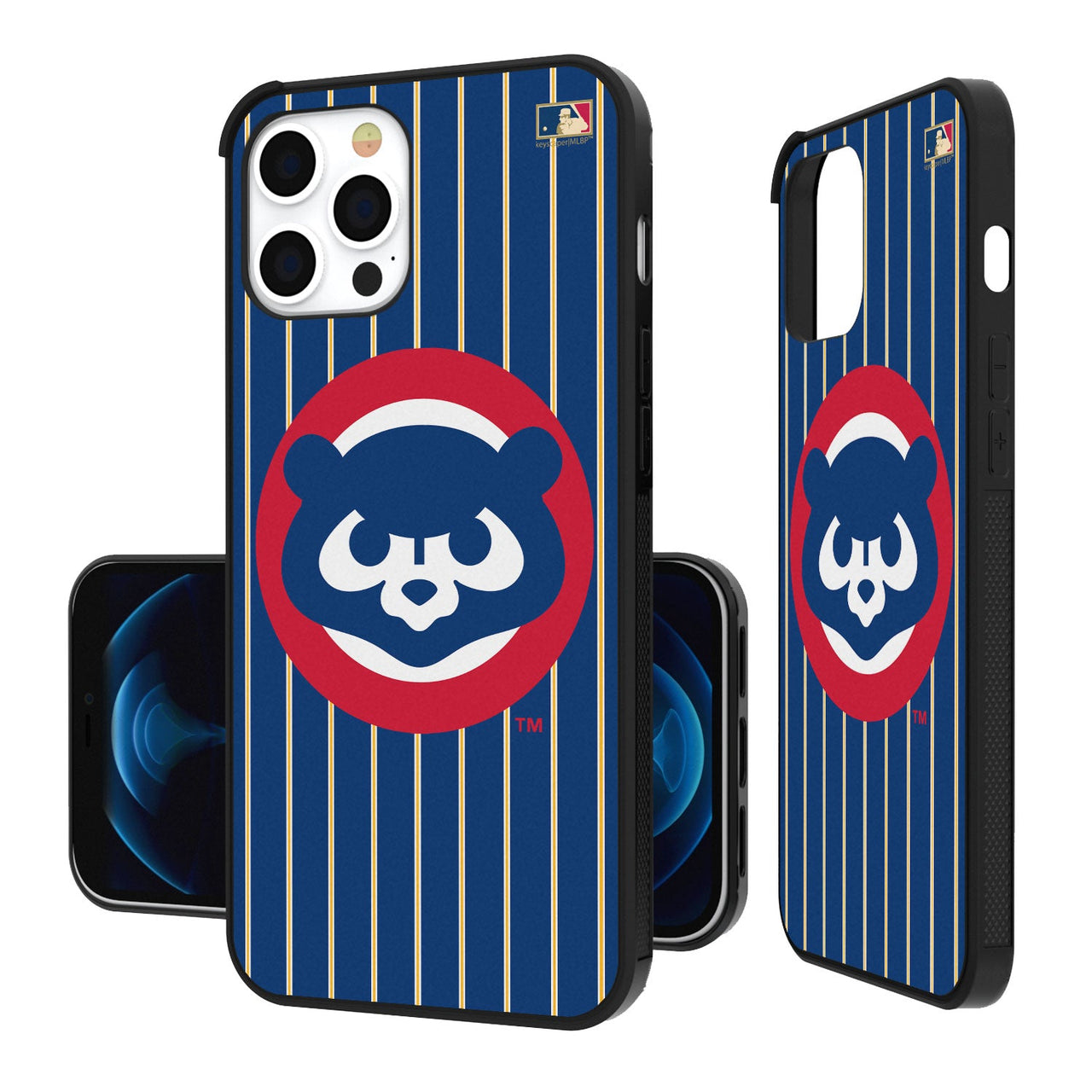 Chicago Cubs Home 1979-1998 - Cooperstown Collection Pinstripe Bumper Case-4