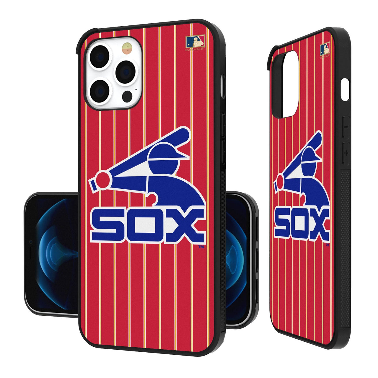 Chicago White Sox 1976-1981 - Cooperstown Collection Pinstripe Bumper Case-4