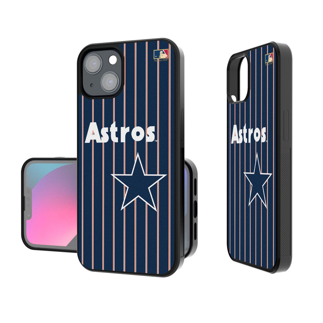 Houston Astros 1975-1981 - Cooperstown Collection Pinstripe Bumper Case-2