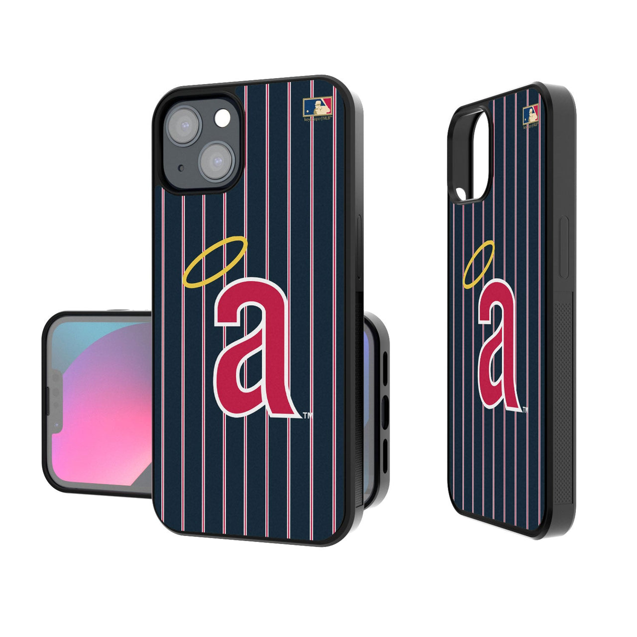 LA Angels 1971 - Cooperstown Collection Pinstripe Bumper Case-2