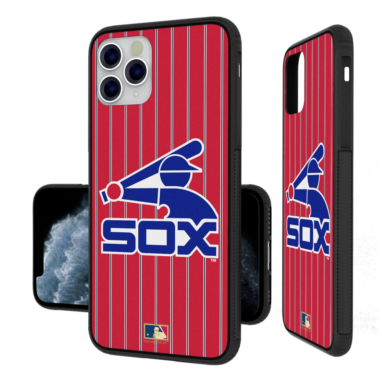 Chicago White Sox 1976-1981 - Cooperstown Collection Pinstripe Bumper Case-7