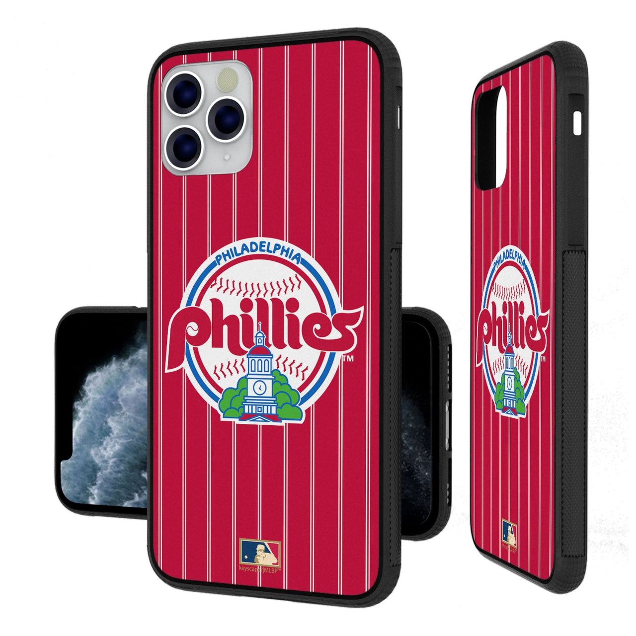 Philadelphia Phillies 1984-1991 - Cooperstown Collection Pinstripe Bumper Case-7