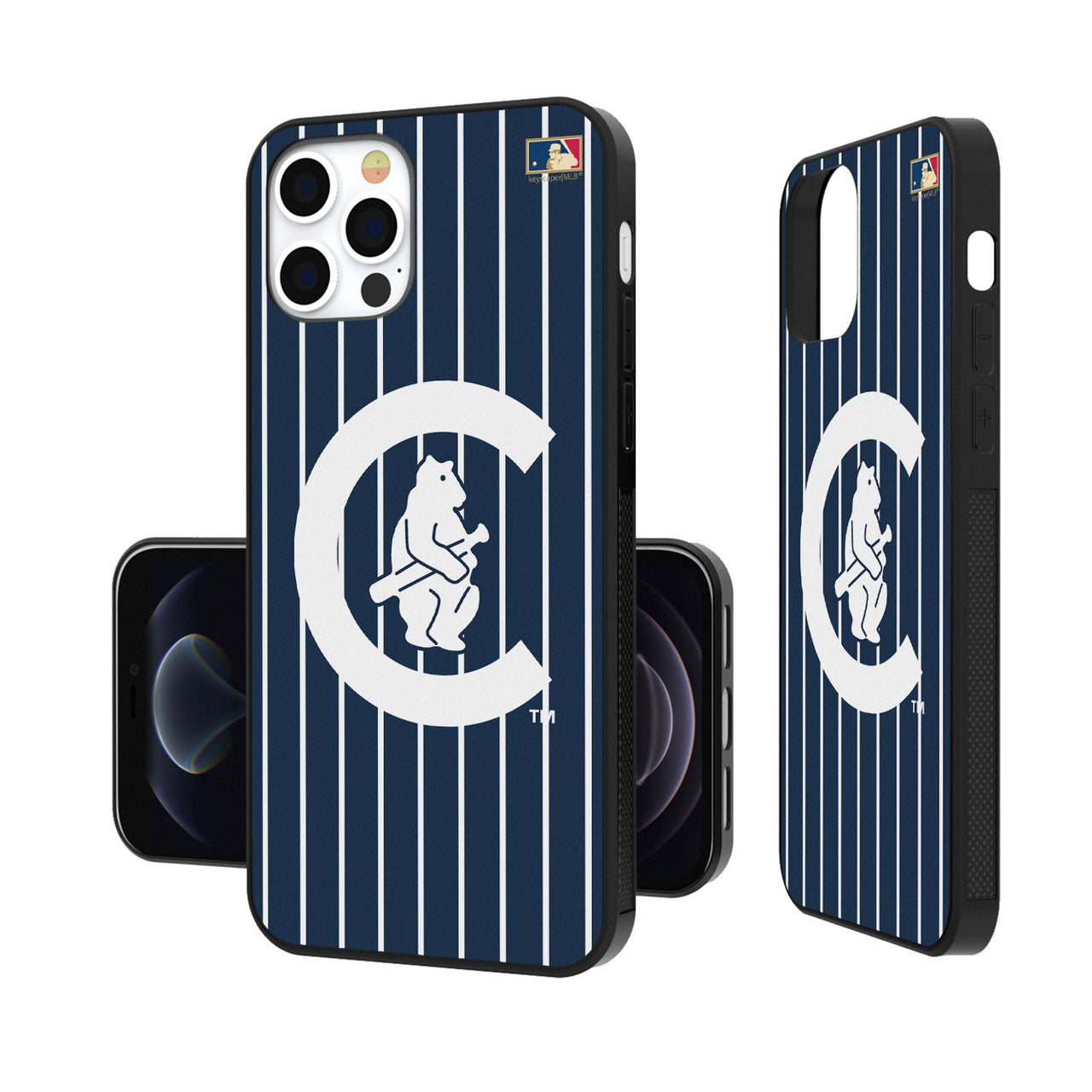 Chicago Cubs Home 1911-1912 - Cooperstown Collection Pinstripe Bumper Case-5