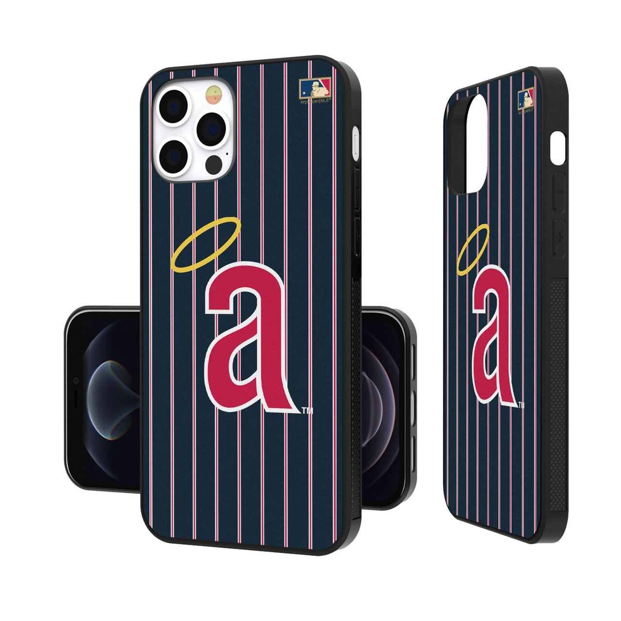 LA Angels 1971 - Cooperstown Collection Pinstripe Bumper Case-5