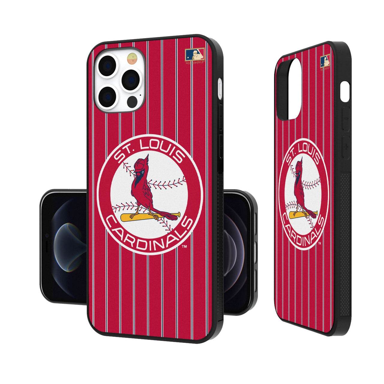 St Louis Cardinals 1966-1997 - Cooperstown Collection Pinstripe Bumper Case-5