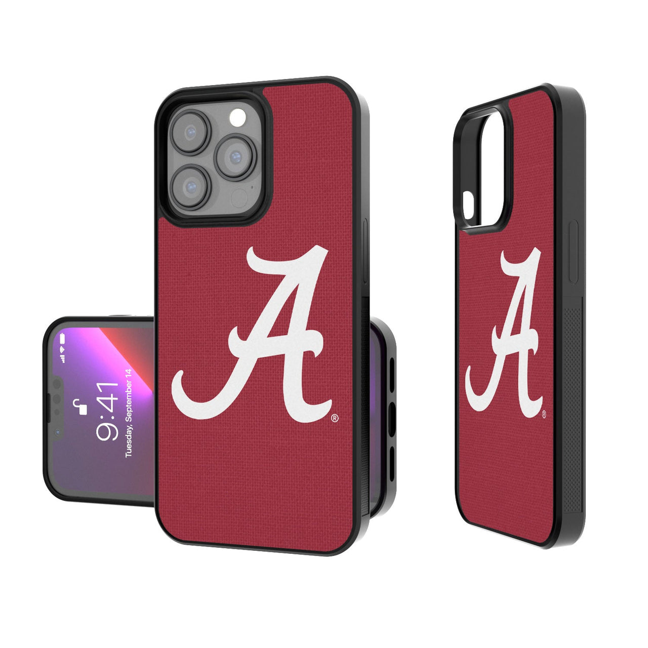 Alabama Crimson Tide Solid Bumper Case-0