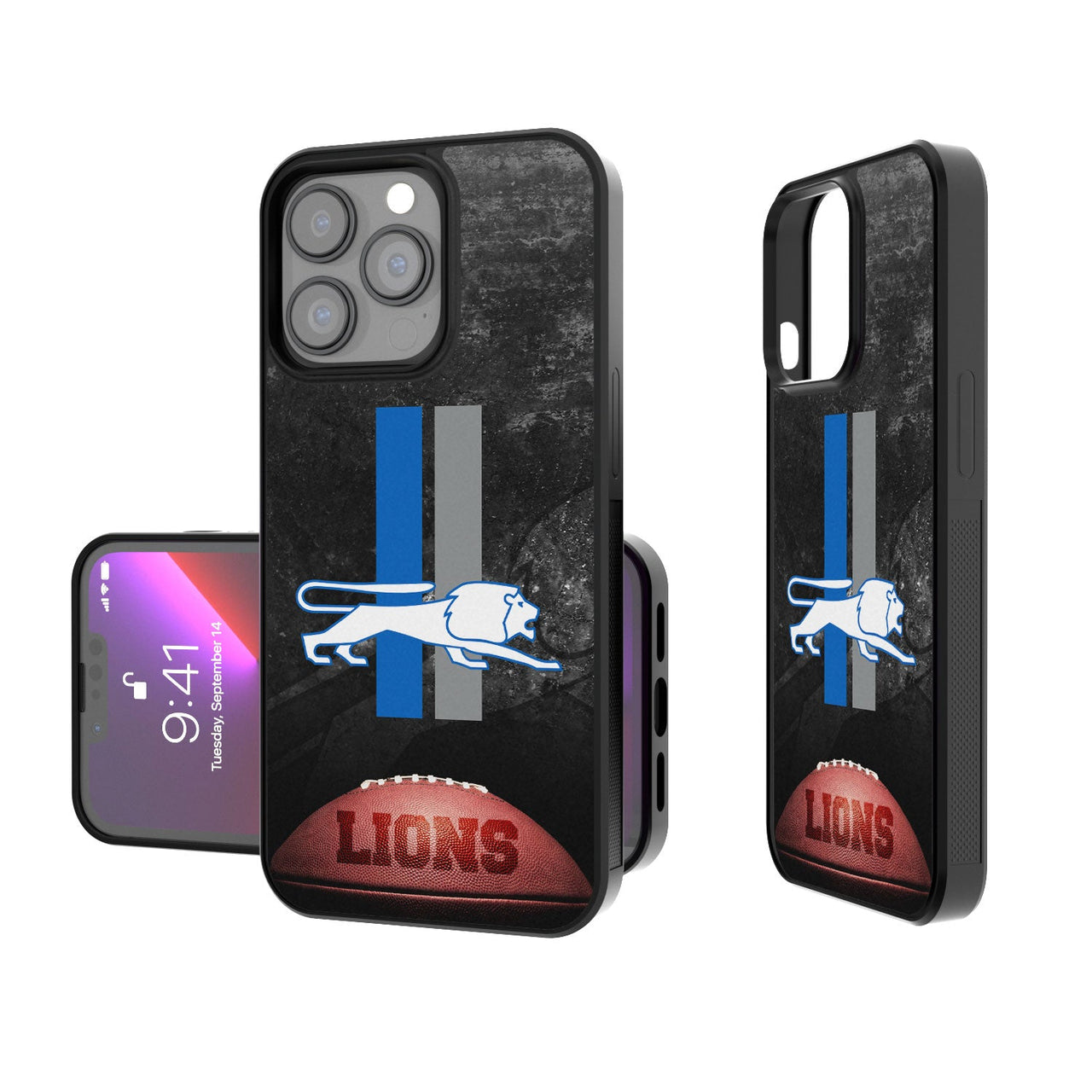 Detroit Lions Retro Legendary Bumper Case-0