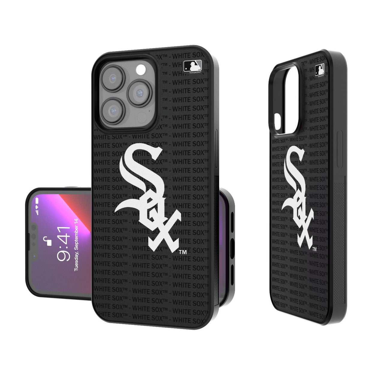 Chicago White Sox Blackletter Bumper Case-0