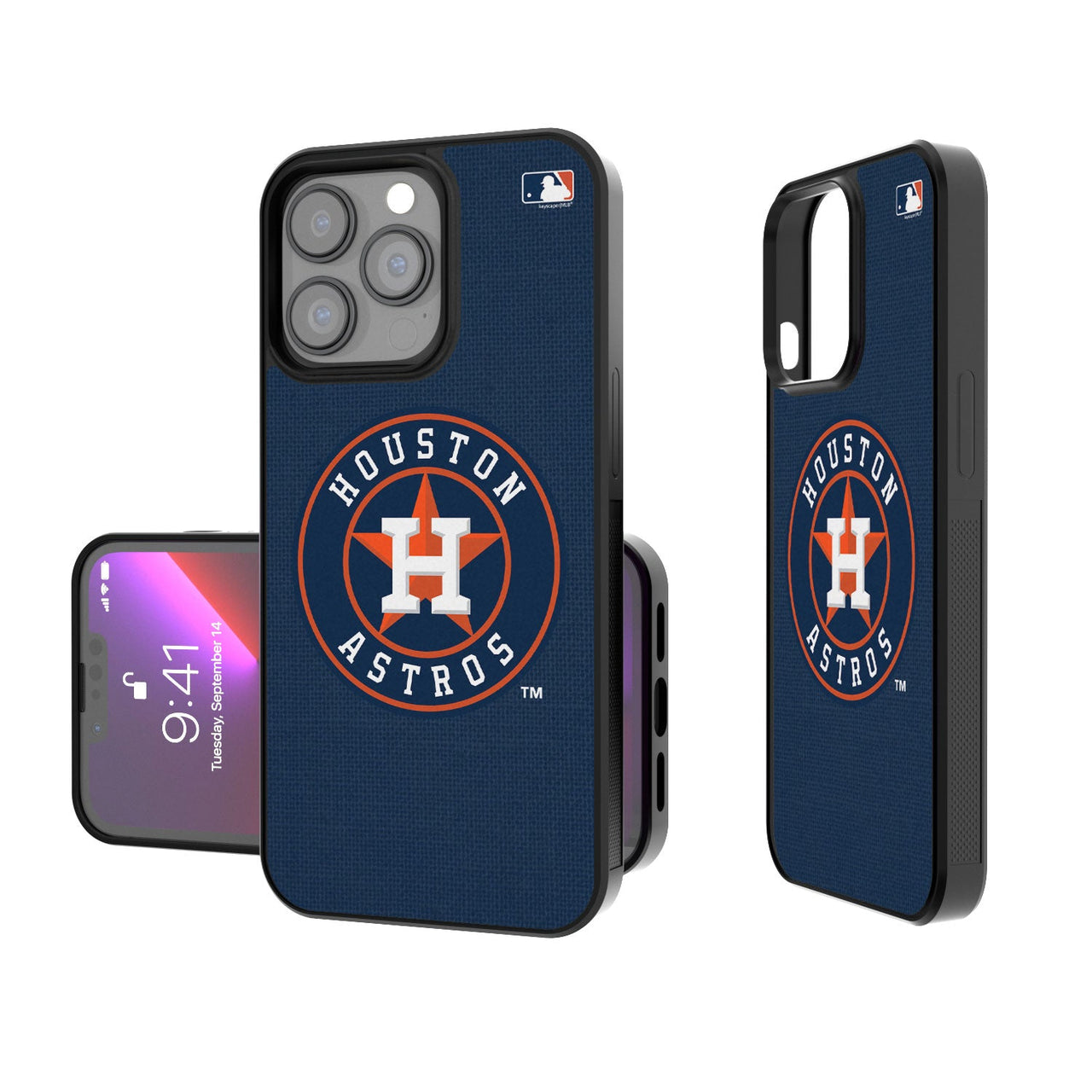 Houston Astros Solid Bump Case-0