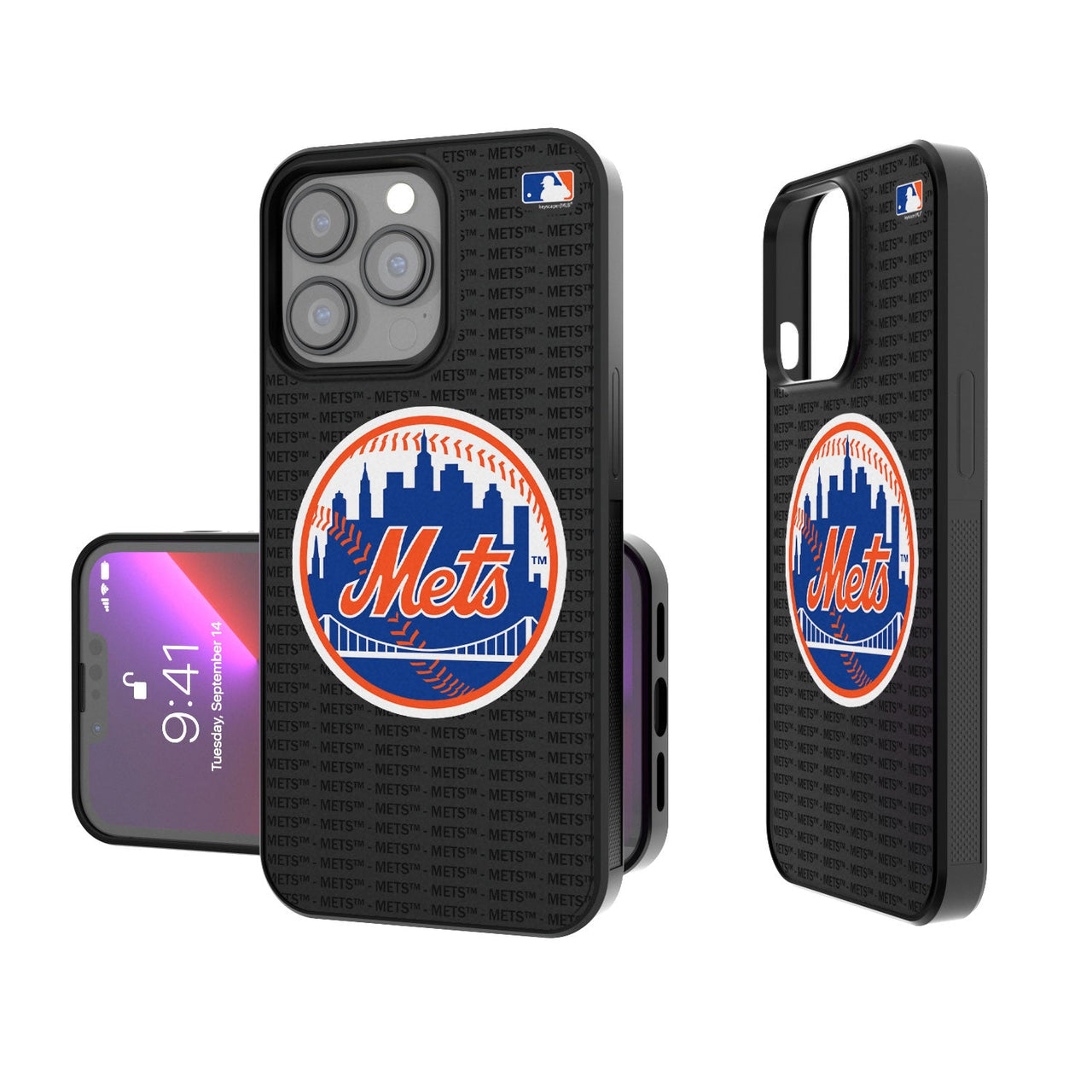 New York Mets Blackletter Bumper Case-0