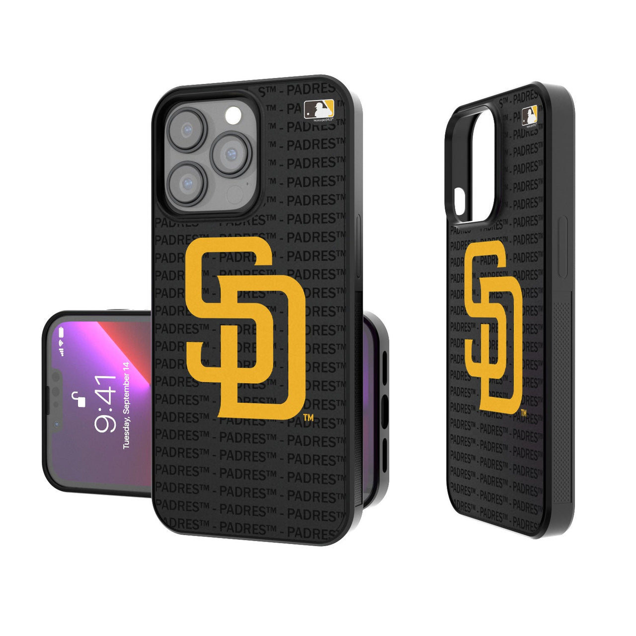 San Diego Padres Blackletter Bumper Case-0