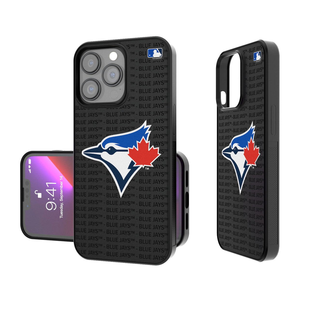 Toronto Blue Jays Blackletter Bumper Case-0