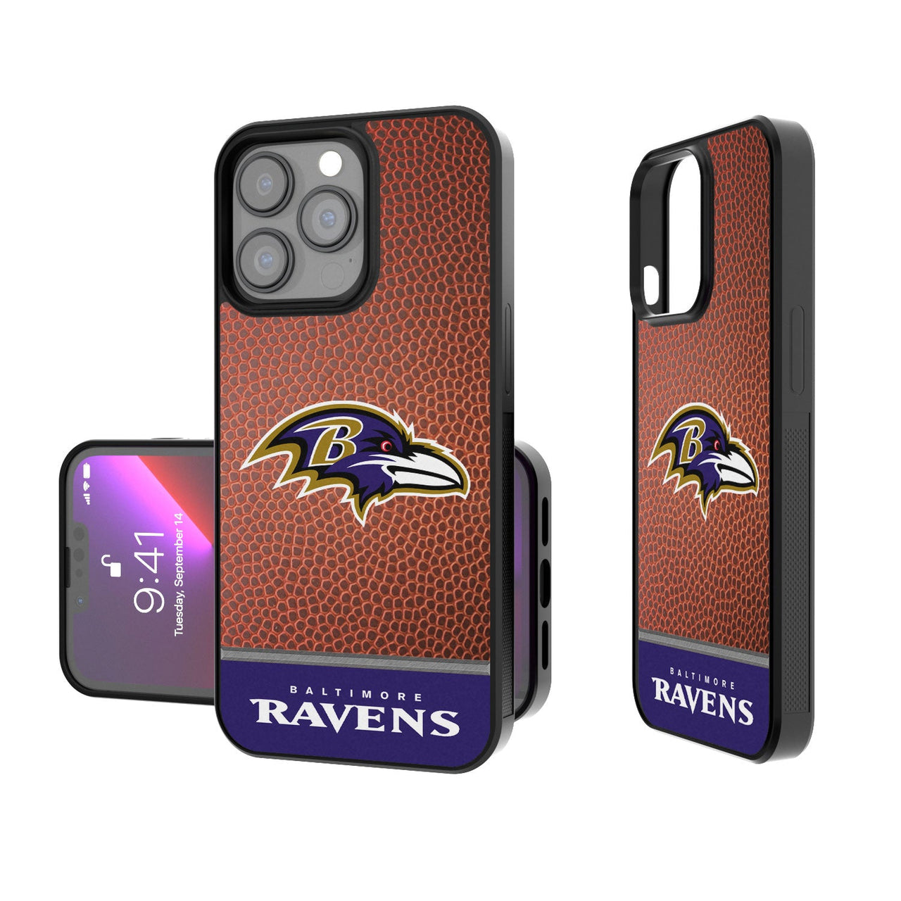 Baltimore Ravens Football Wordmark Bumper Case-0