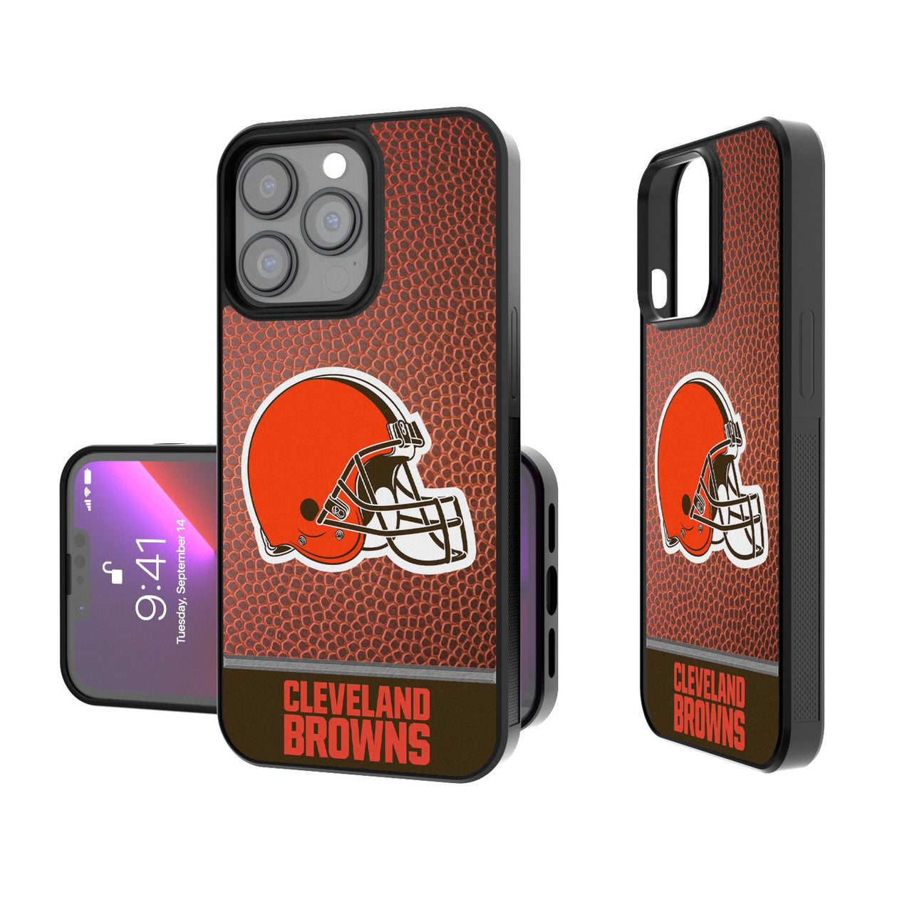 Cleveland Browns Football Wordmark Bumper Case-0