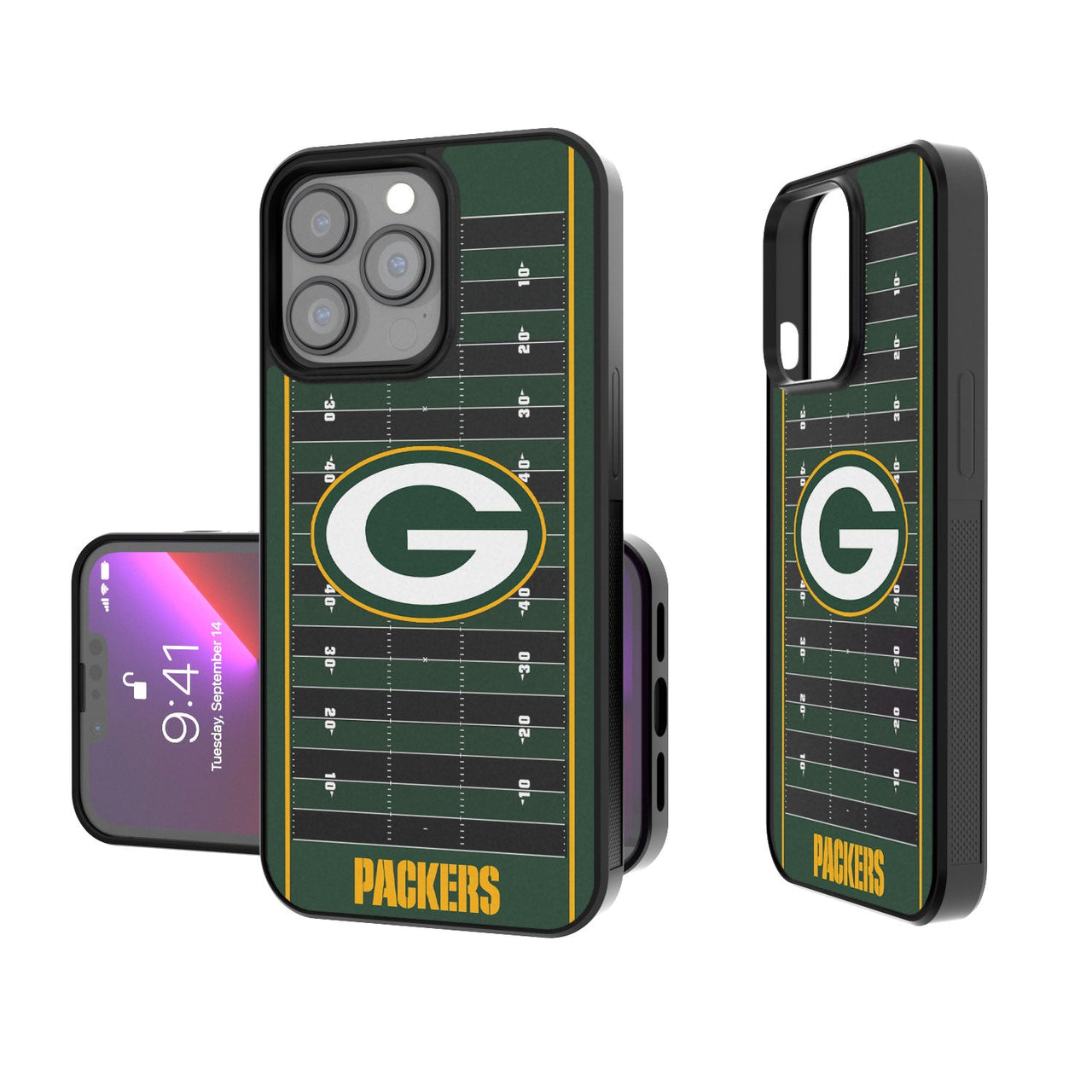 Green Bay Packers Football Field Bumper Case-0