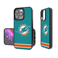 Thumbnail for Miami Dolphins Stripe Bumper Case-0