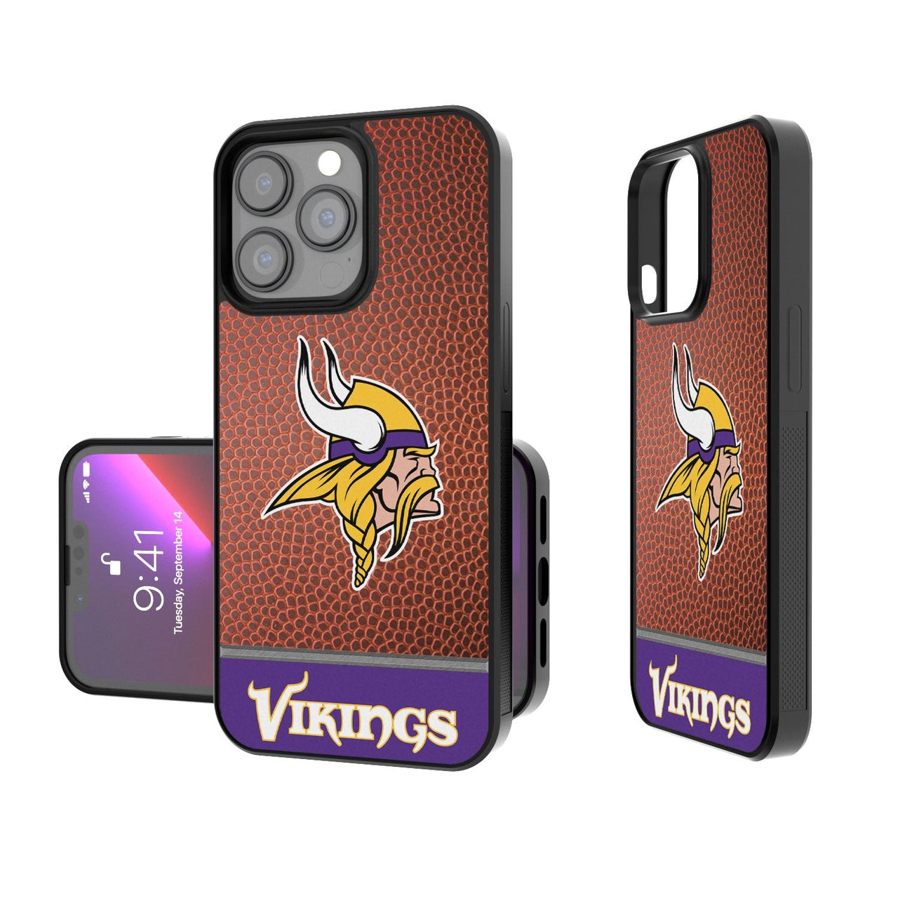 Minnesota Vikings Football Wordmark Bumper Case-0