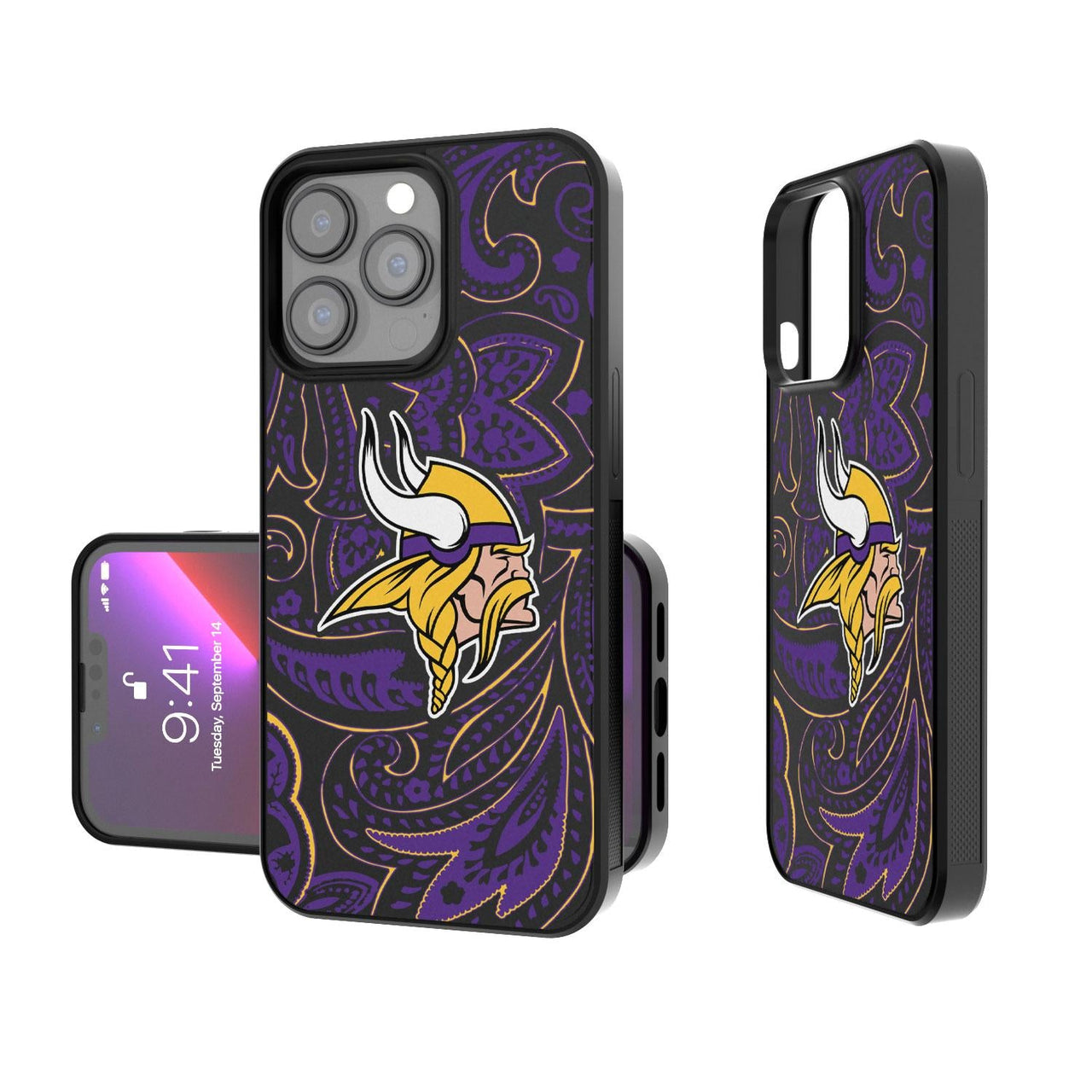 Minnesota Vikings Paisley Bump Case-0