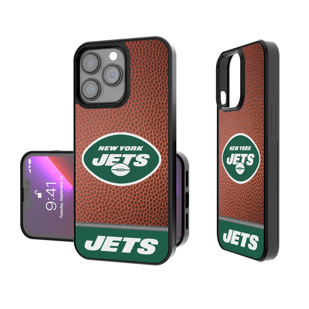 New York Jets Football Wordmark Bumper Case-0