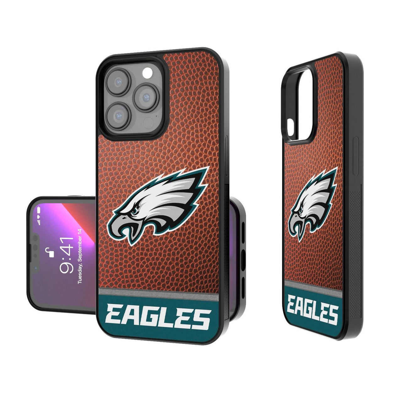 Philadelphia Eagles Football Wordmark Bumper Case-0