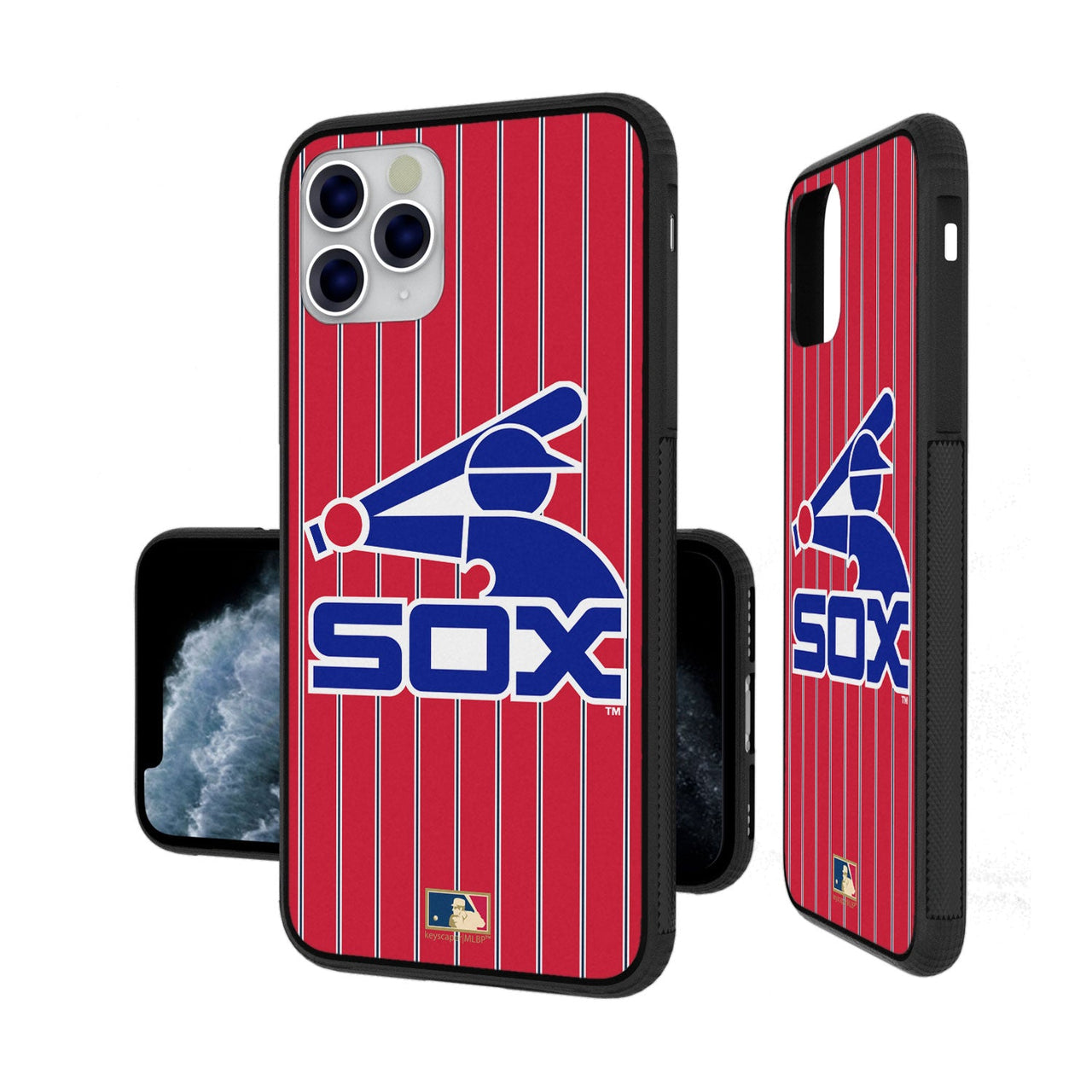 Chicago White Sox 1976-1981 - Cooperstown Collection Pinstripe Bumper Case-8