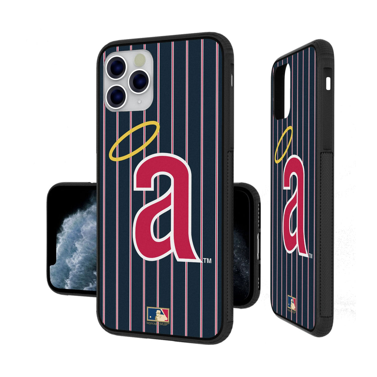 LA Angels 1971 - Cooperstown Collection Pinstripe Bumper Case-8