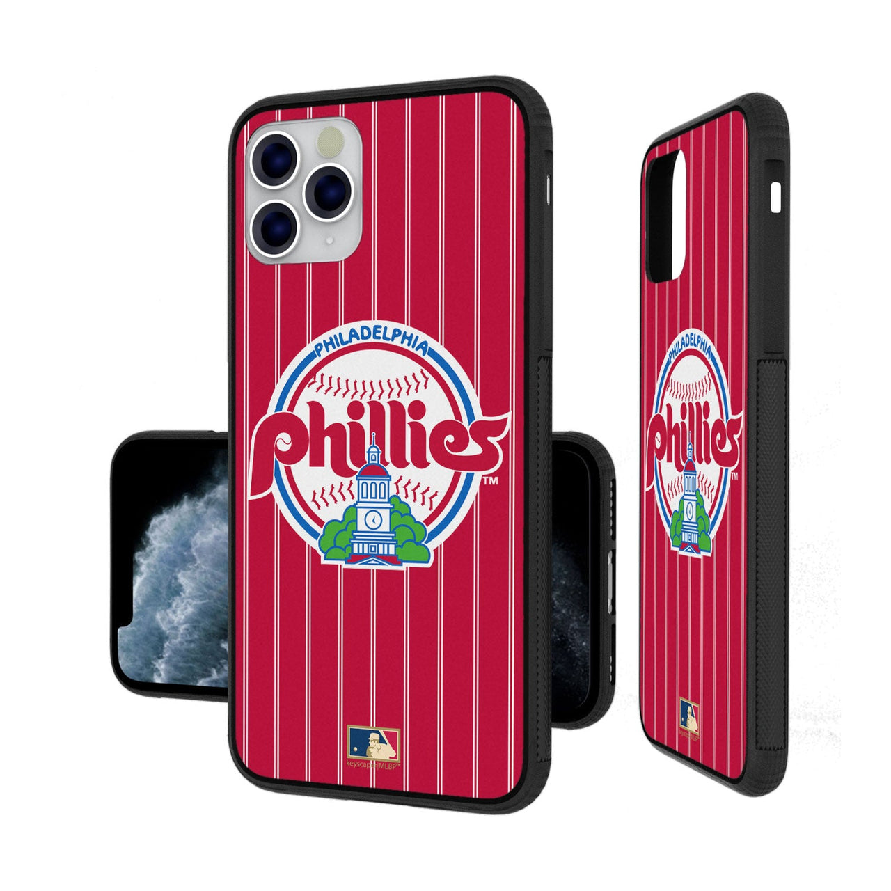 Philadelphia Phillies 1984-1991 - Cooperstown Collection Pinstripe Bumper Case-8