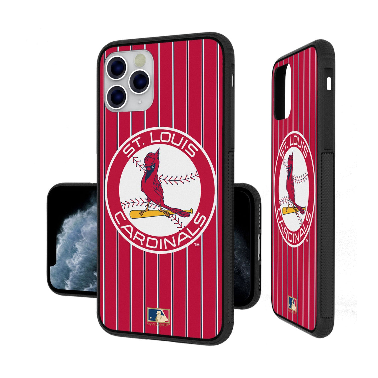 St Louis Cardinals 1966-1997 - Cooperstown Collection Pinstripe Bumper Case-8