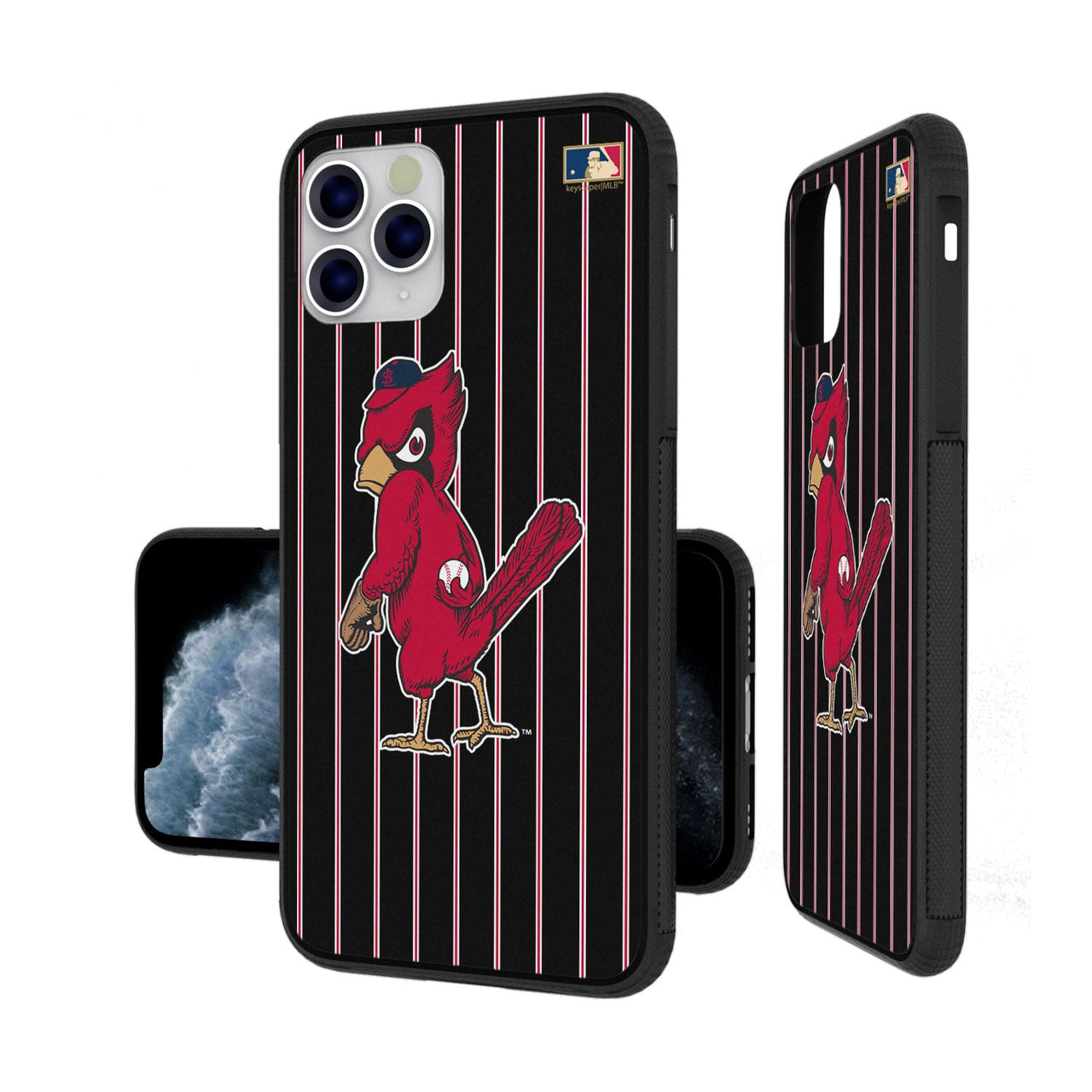 St louis Cardinals 1950s - Cooperstown Collection Pinstripe Bumper Case-8