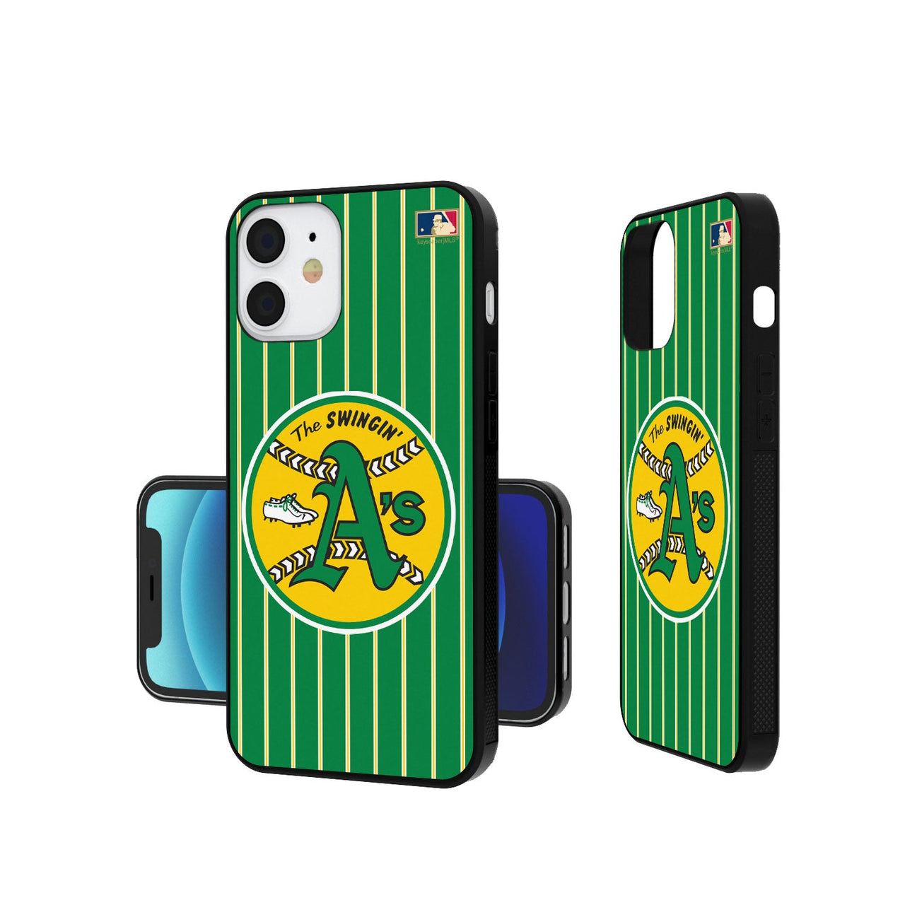 Oakland As 1971-1981 - Cooperstown Collection Pinstripe Bumper Case-6