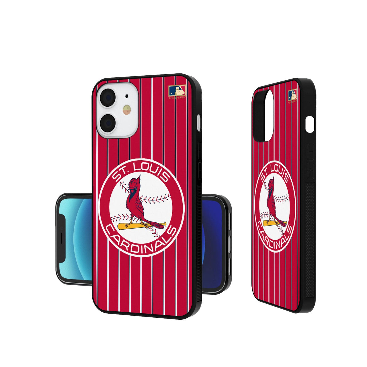 St Louis Cardinals 1966-1997 - Cooperstown Collection Pinstripe Bumper Case-6