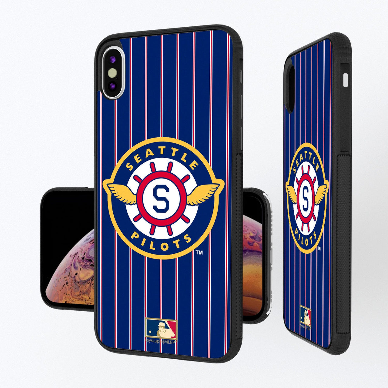 Seattle Pilots 1969 - Cooperstown Collection Pinstripe Bumper Case-10