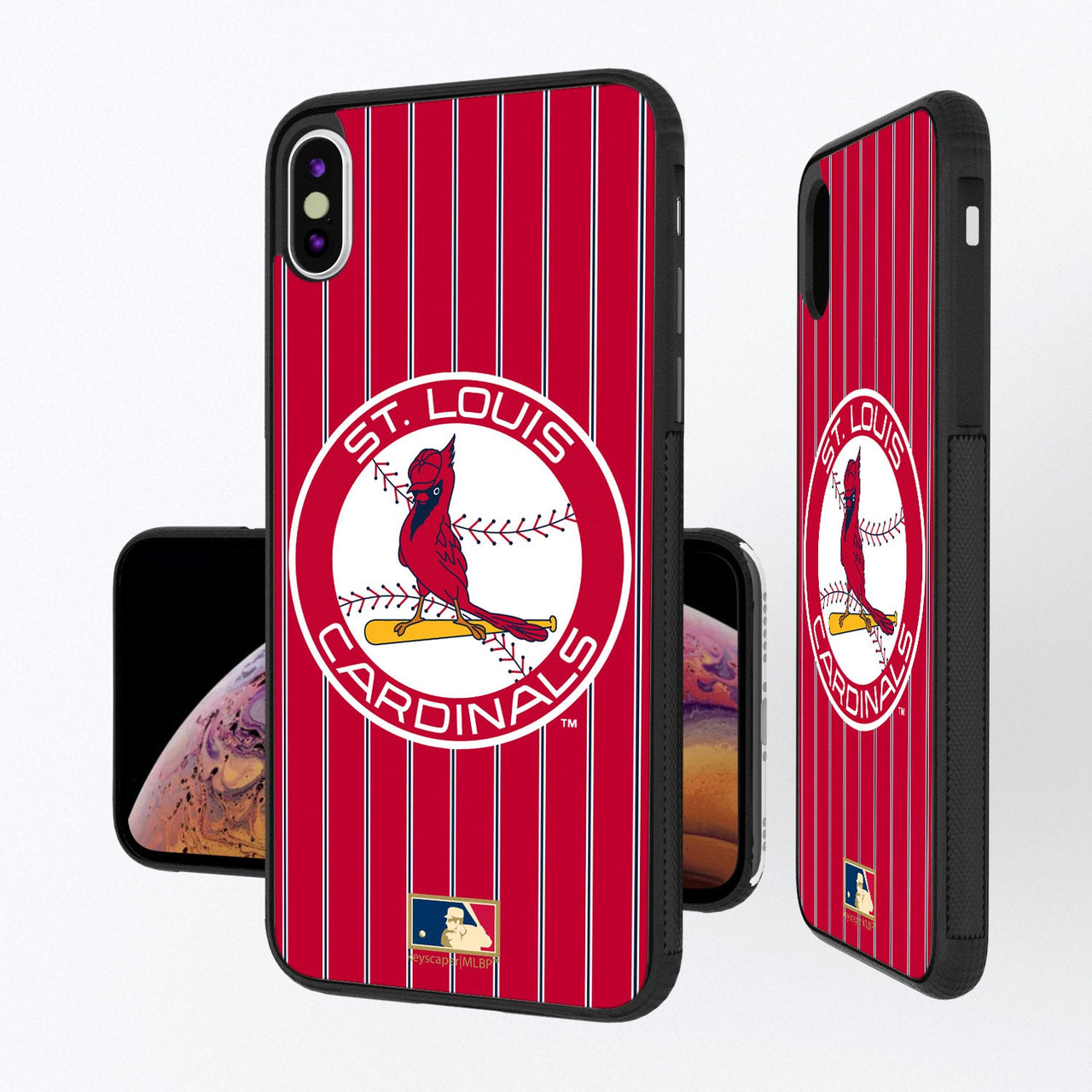 St Louis Cardinals 1966-1997 - Cooperstown Collection Pinstripe Bumper Case-10