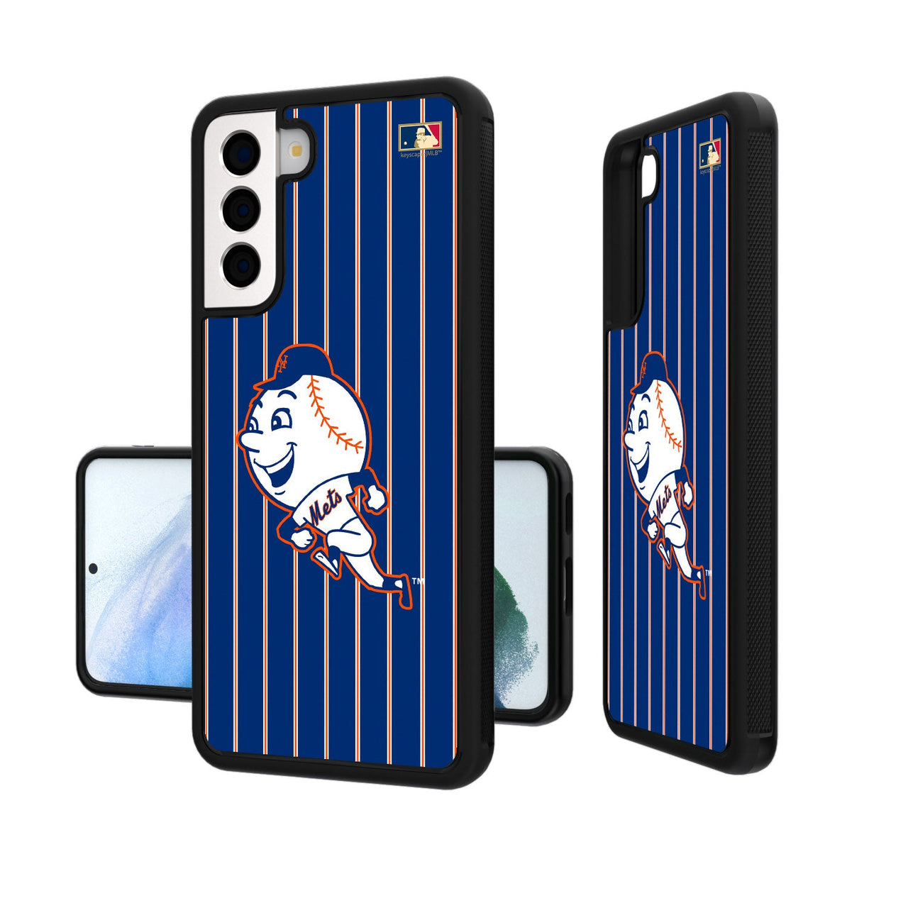 New York Mets 2014 - Cooperstown Collection Pinstripe Bumper Case-16