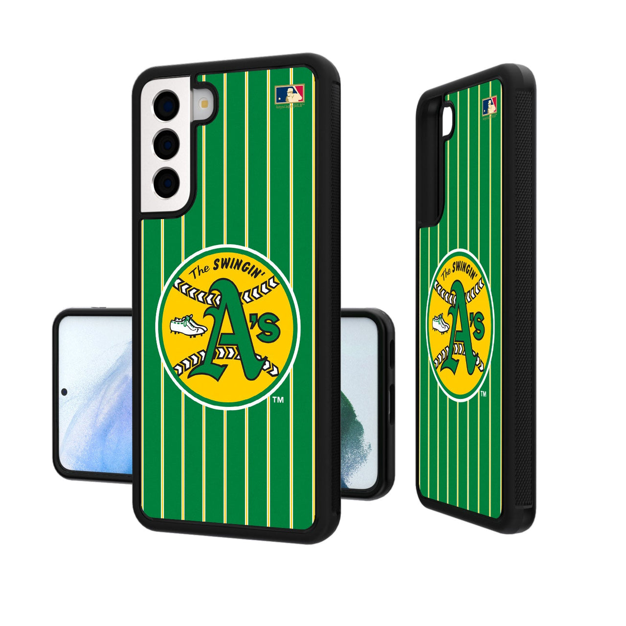 Oakland As 1971-1981 - Cooperstown Collection Pinstripe Bumper Case-16