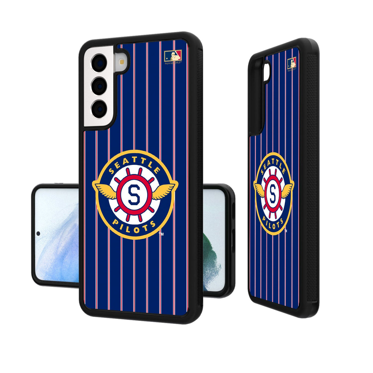 Seattle Pilots 1969 - Cooperstown Collection Pinstripe Bumper Case-16