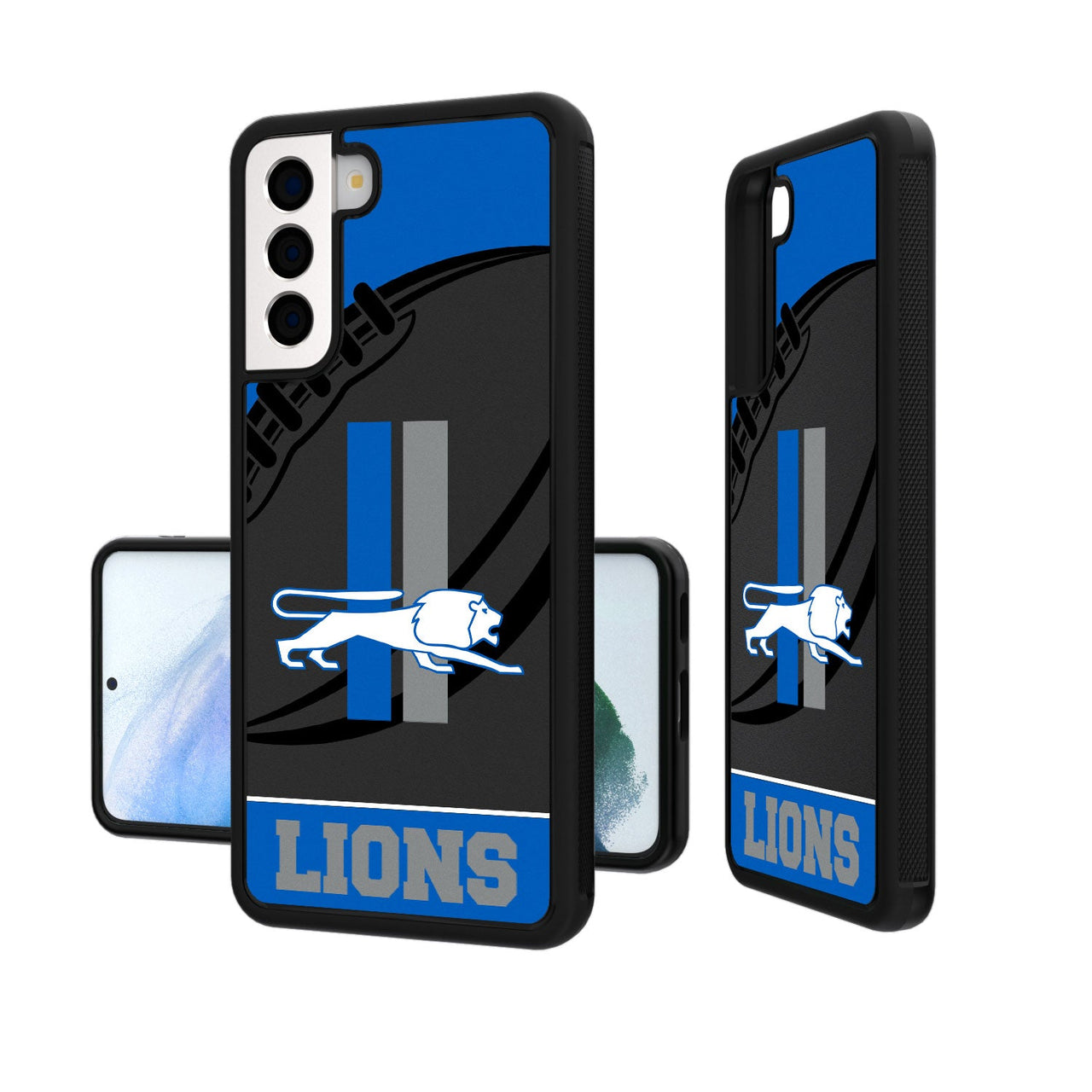 Detroit Lions Retro Passtime Bumper Case-19