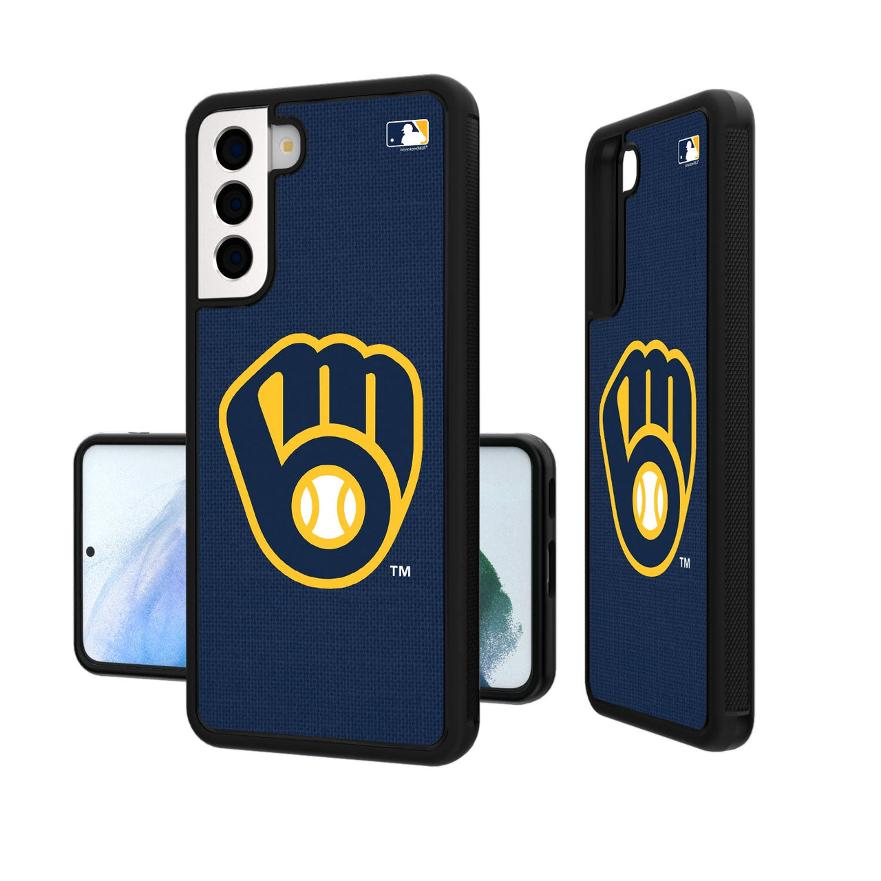 Milwaukee Brewers Solid Bumper Case-19