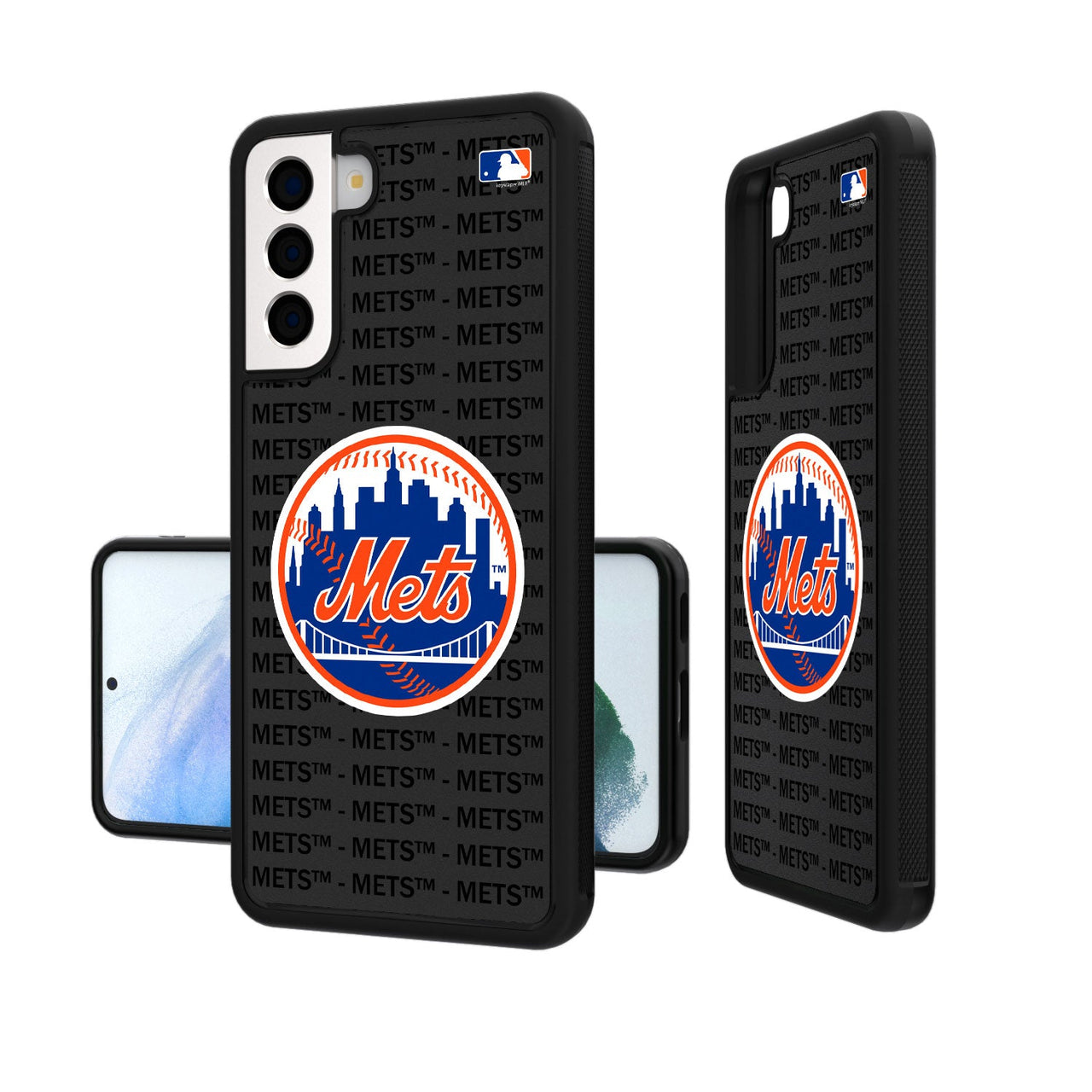 New York Mets Blackletter Bumper Case-19