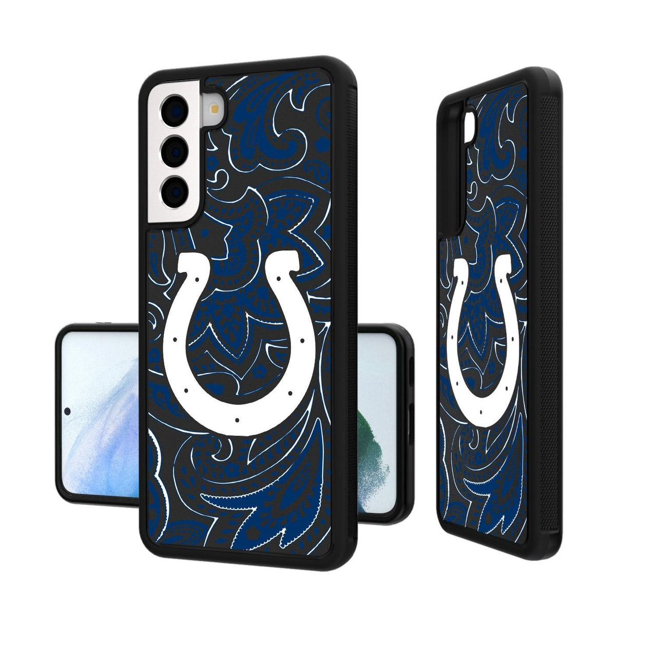 Indianapolis Colts Paisley Bump Case-1