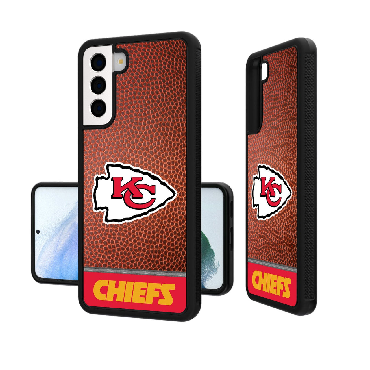 Kansas City Chiefs Football Wordmark Bumper Case-19