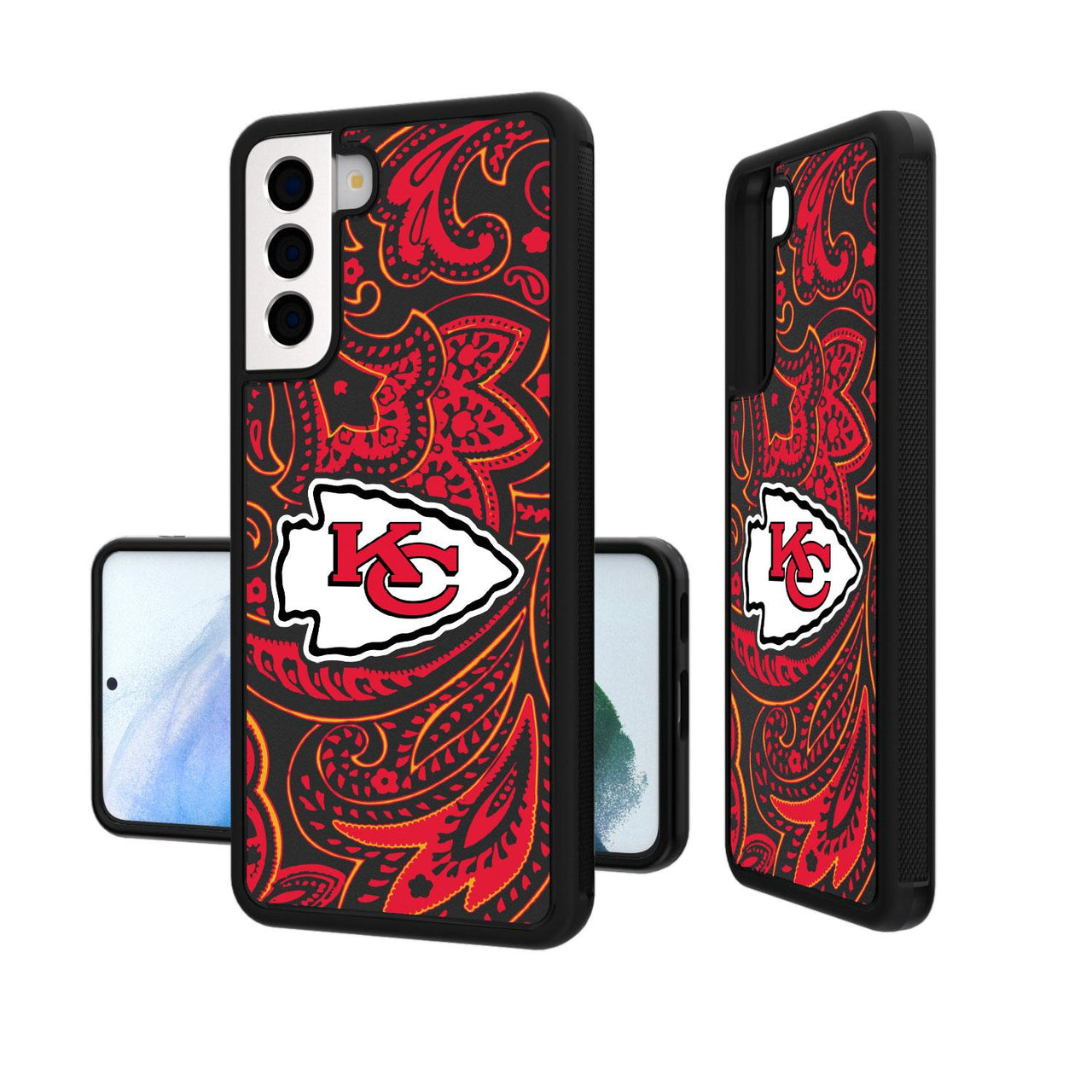 Kansas City Chiefs Paisley Bump Case-1