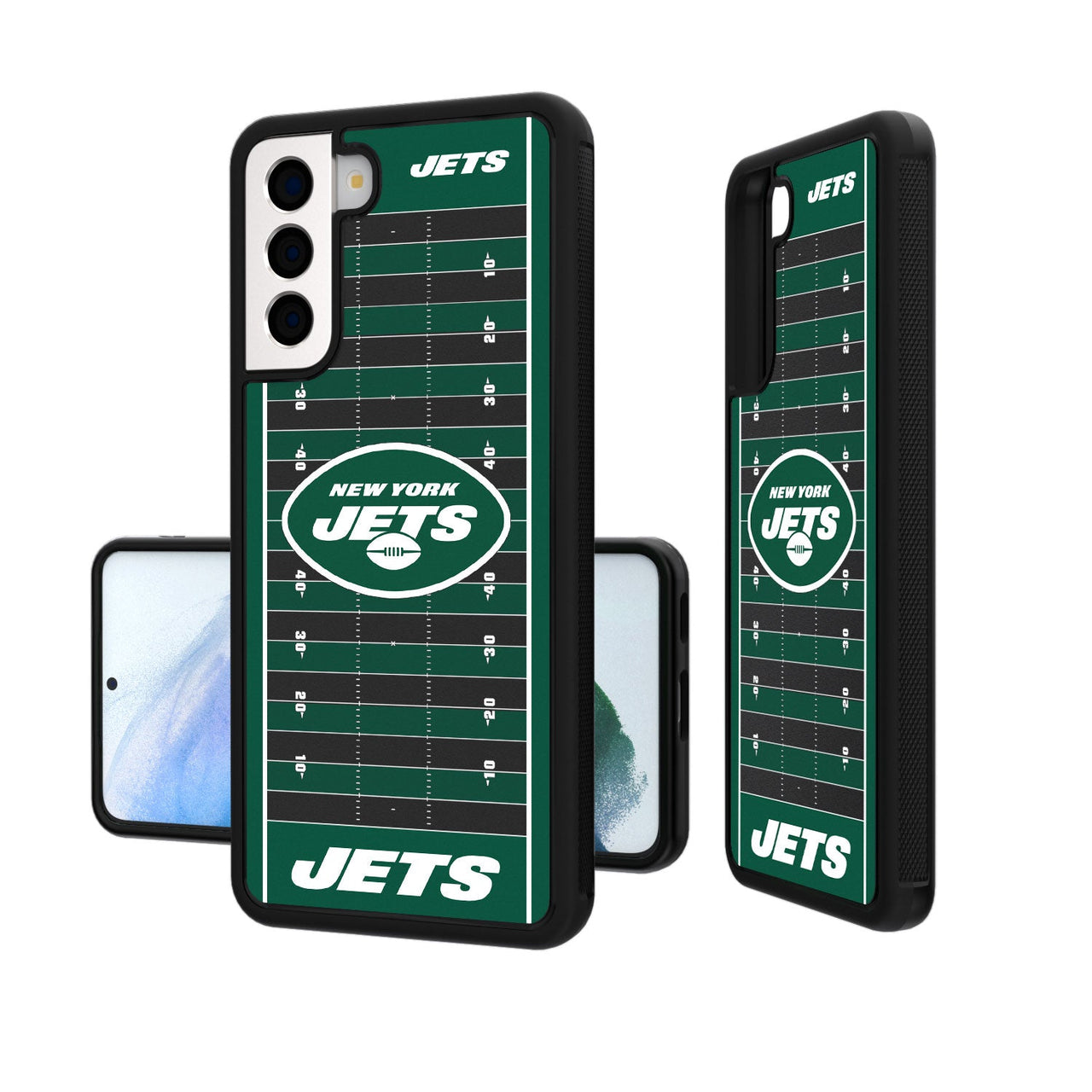 New York Jets Football Field Bumper Case-19