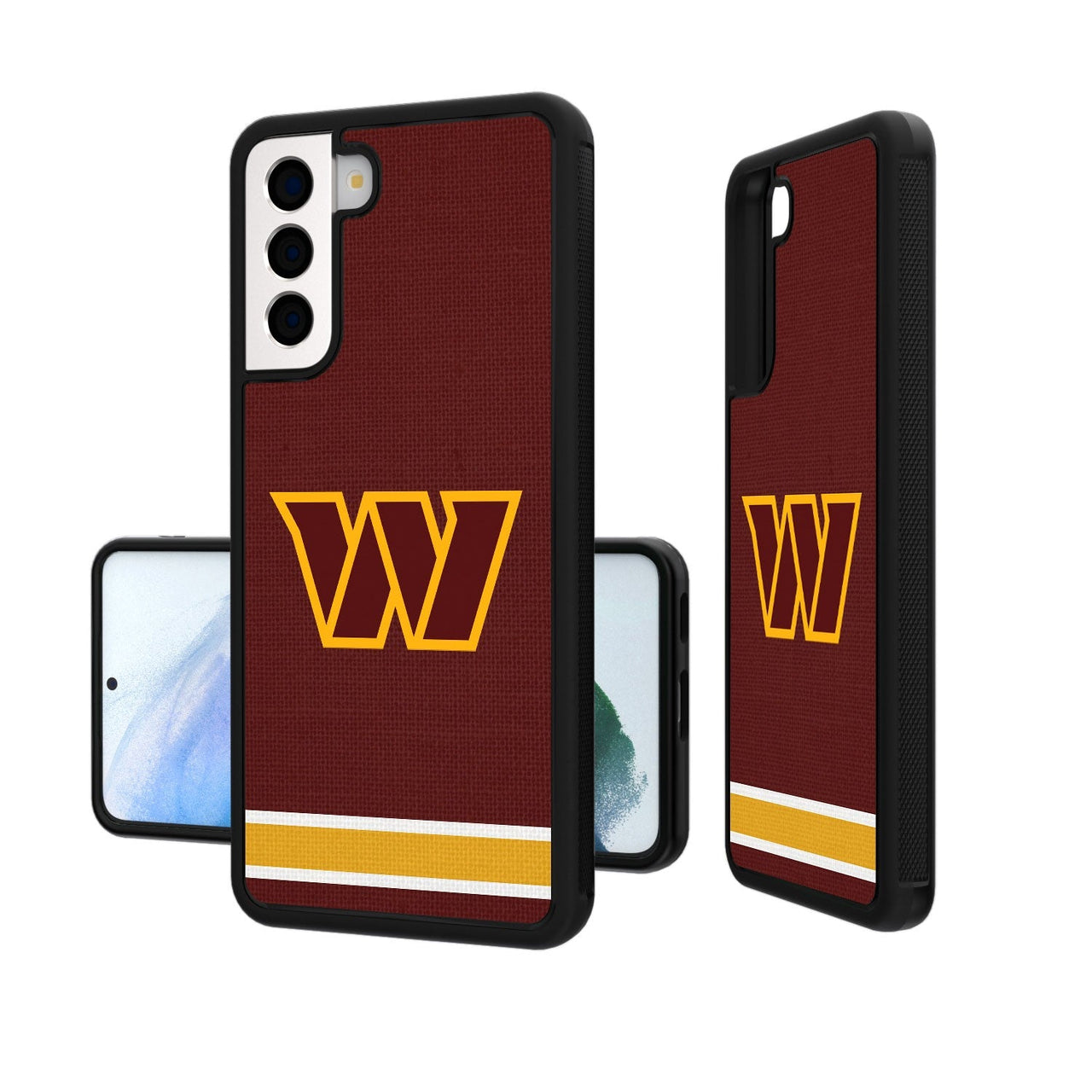 Washington Commanders Stripe Bumper Case-19