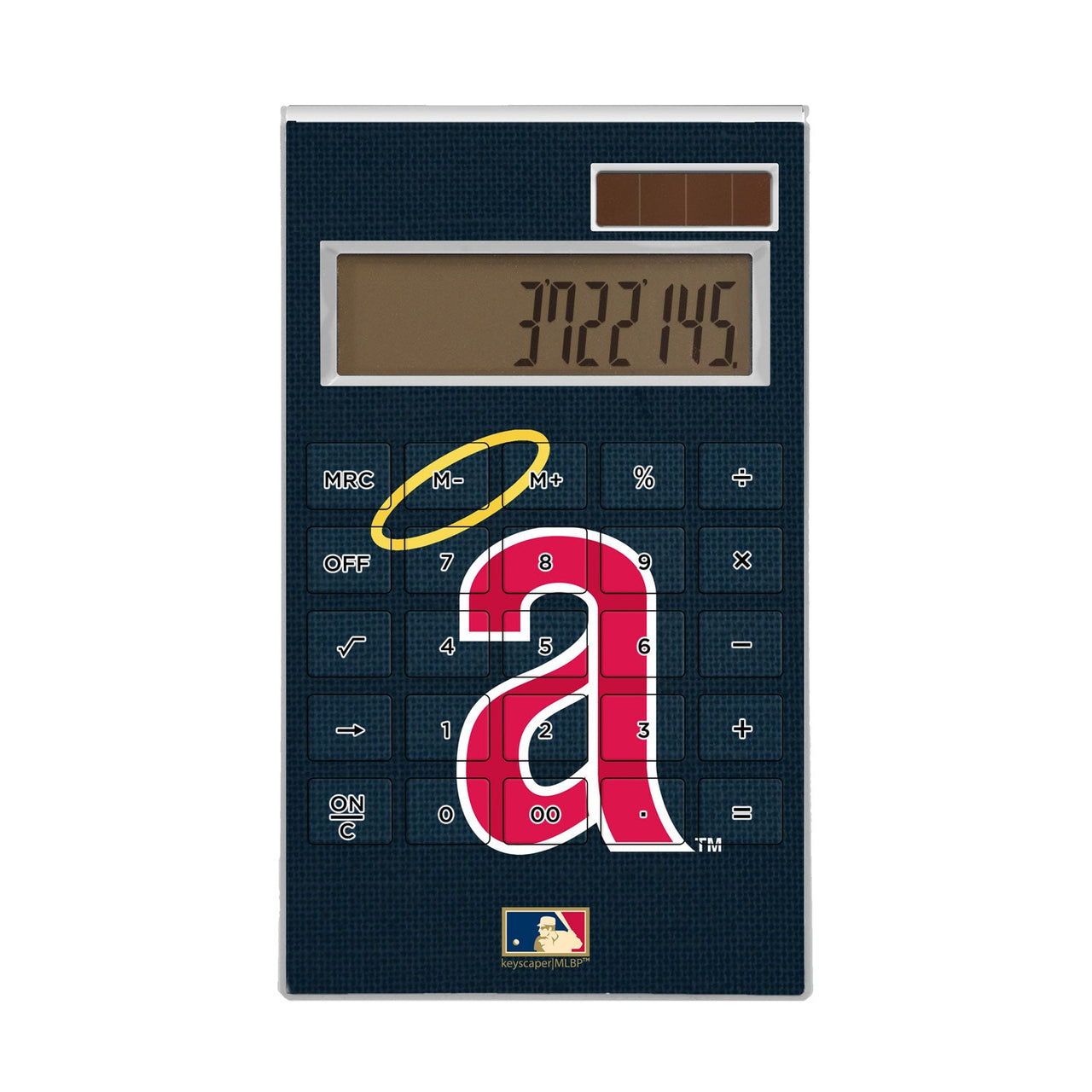 LA Angels 1971 - Cooperstown Collection Solid Desktop Calculator-0