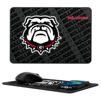 Thumbnail for Georgia Bulldogs Tilt 15-Watt Wireless Charger and Mouse Pad-0