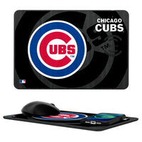 Thumbnail for Chicago Cubs Tilt 15-Watt Wireless Charger and Mouse Pad-0