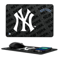 Thumbnail for New York Yankees Tilt 15-Watt Wireless Charger and Mouse Pad-0