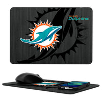 Thumbnail for Miami Dolphins Tilt 15-Watt Wireless Charger and Mouse Pad-0